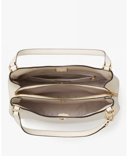 KATE SPADE
Kayla Pebbled Leather Large Triple Compartment Shoulder Bag