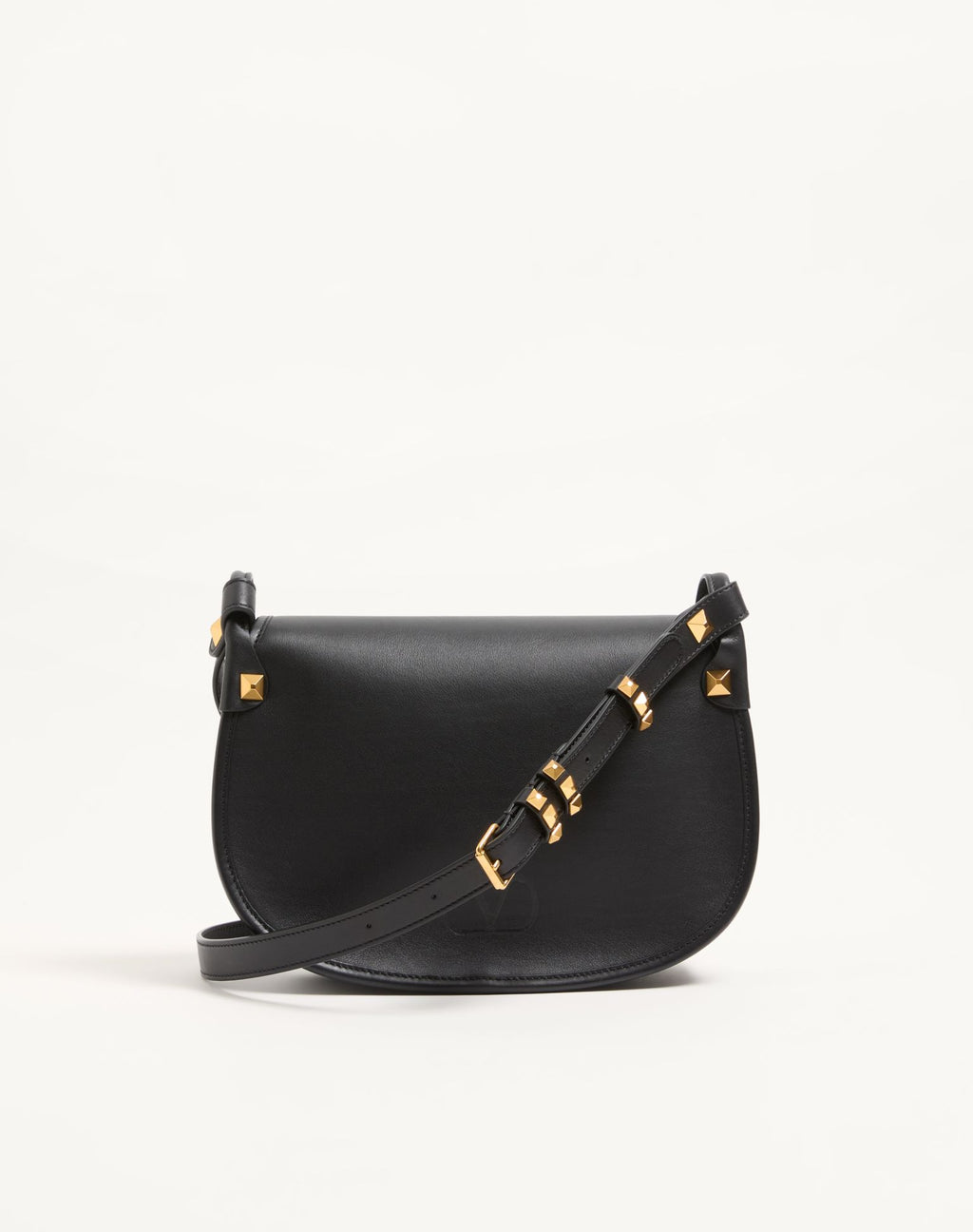 Valentino Garavani Flâneuse Medium Leather Shoulder Bag