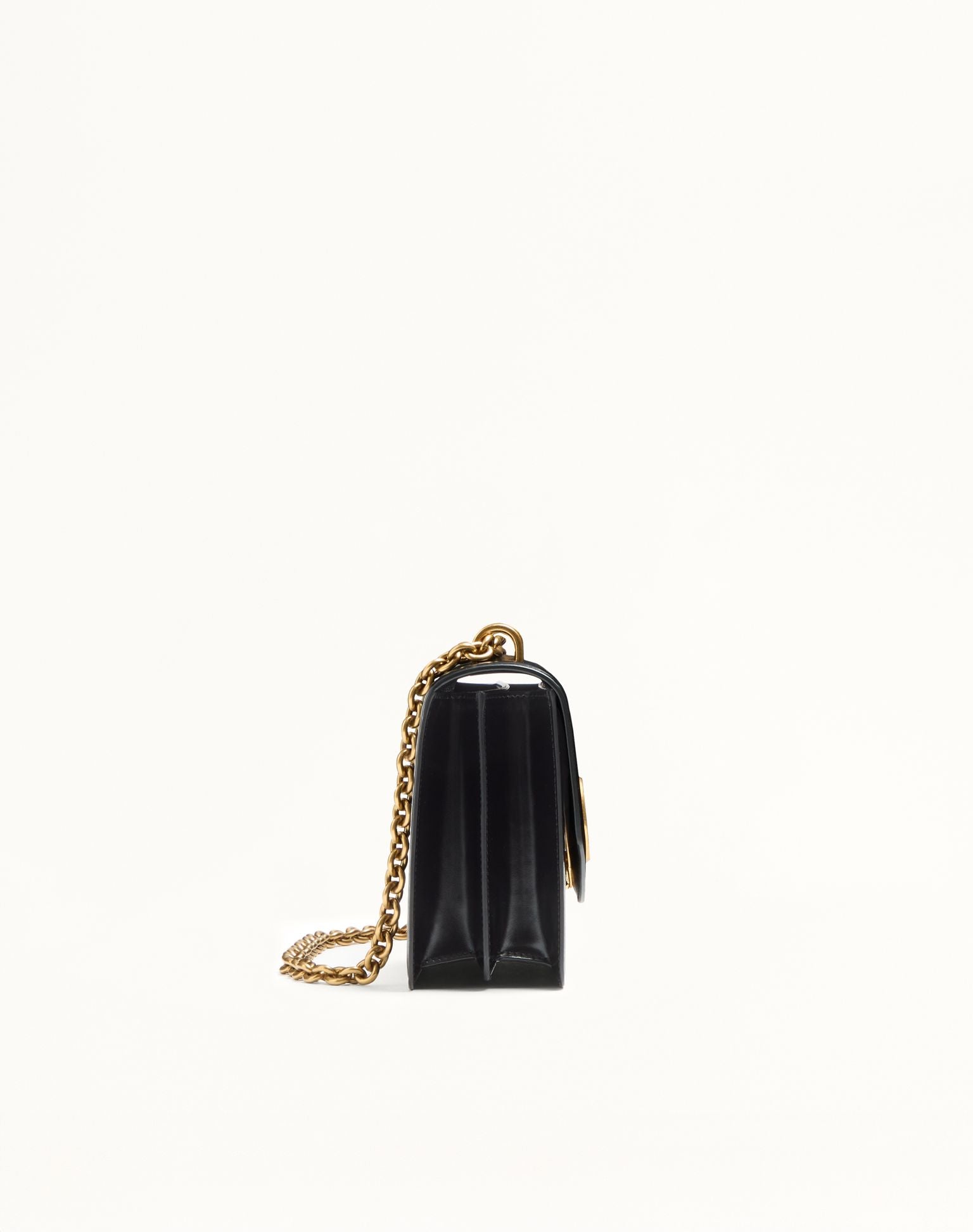 Valentino Garavani Vain Shoulder Bag In Shiny Calfskin