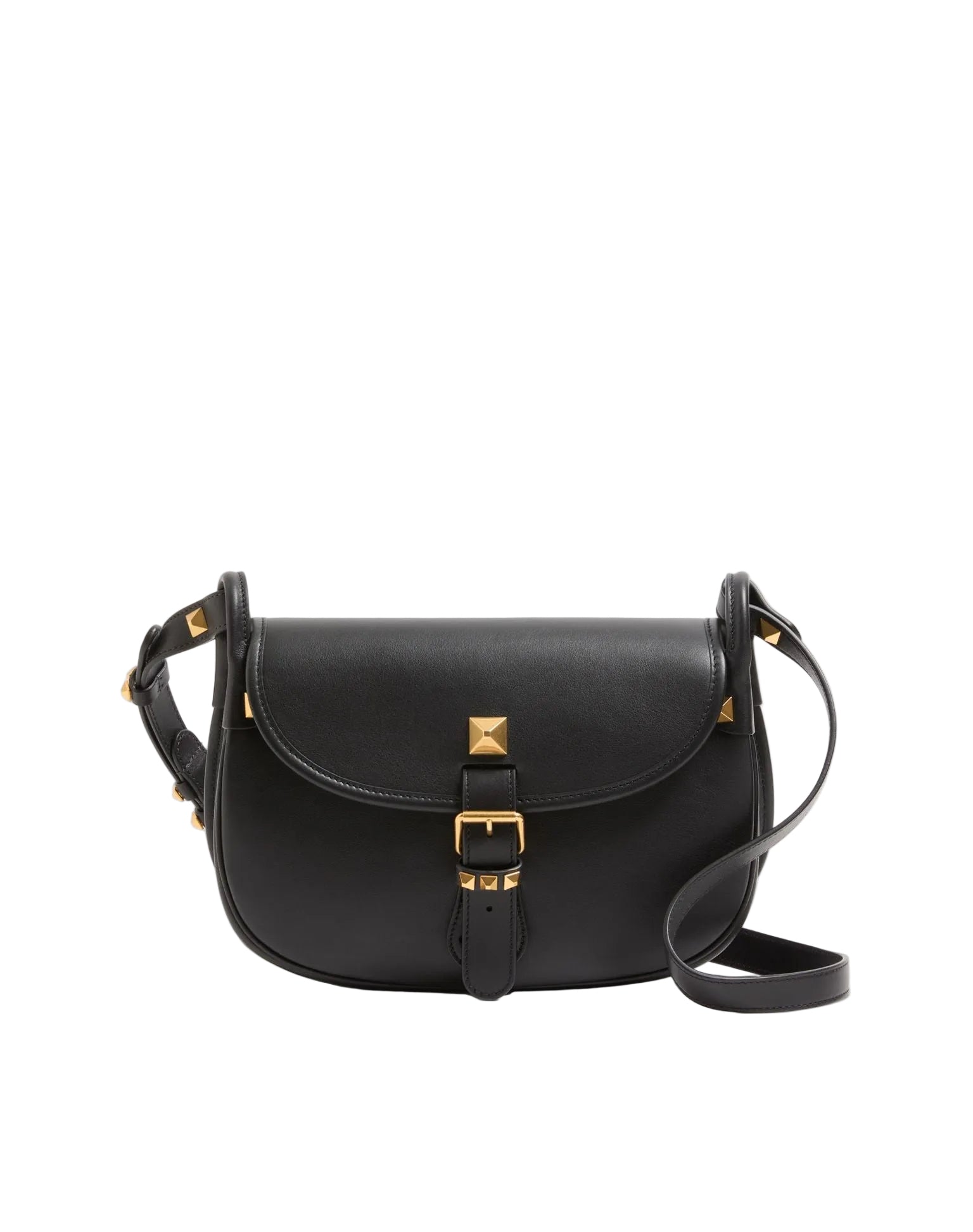 Valentino Garavani Flâneuse Medium Leather Shoulder Bag