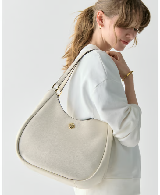 KATE SPADE
Kayla Pebbled Leather Large Triple Compartment Shoulder Bag