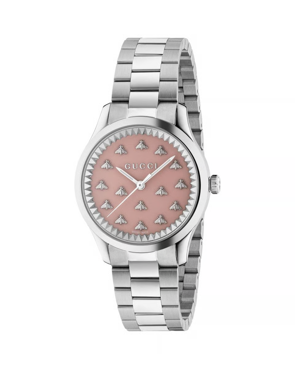 GUCCI
Gucci YA1265033 G-Timeless Pink Dial Ladies Watch