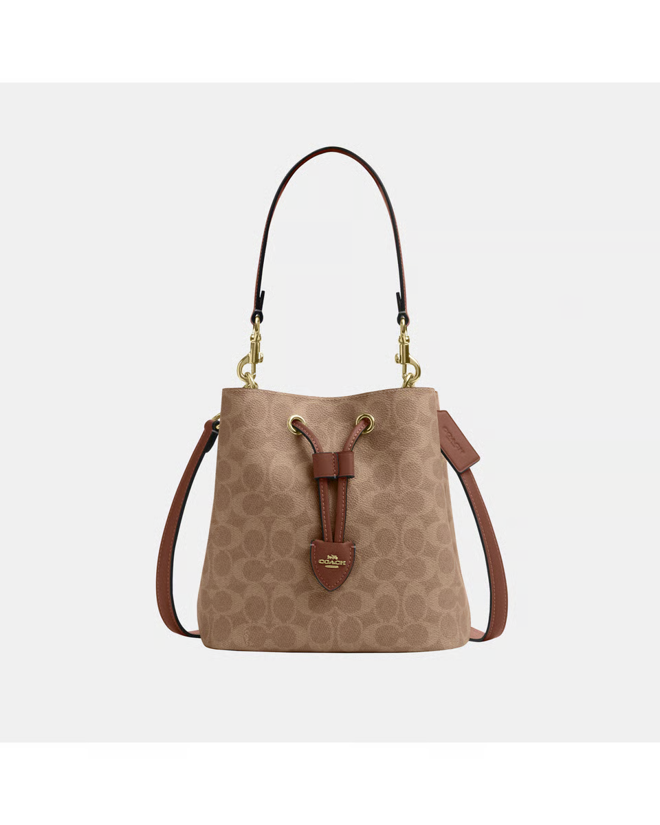 COACH
Rowan Bucket Bag in Signature Canvas