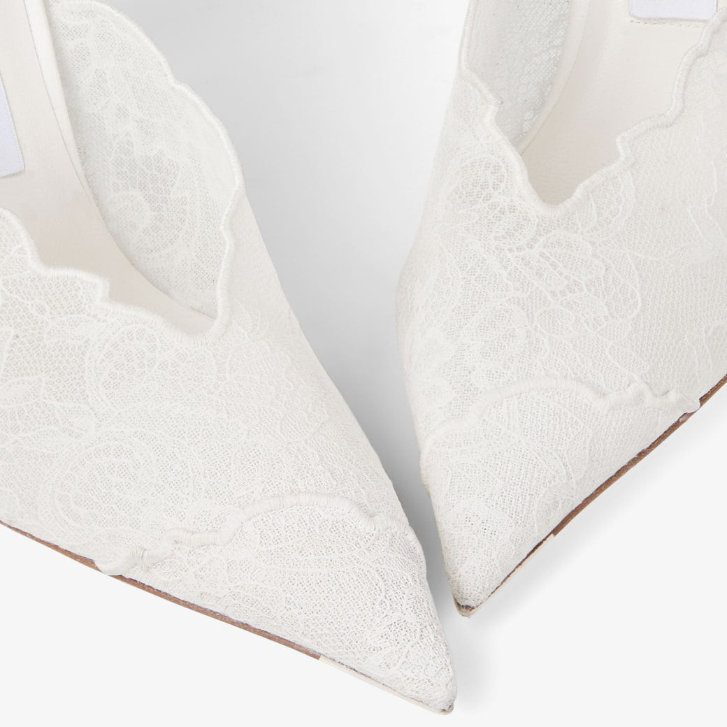 Faiz 100
Ivory Jimmy Choo Lace Pumps