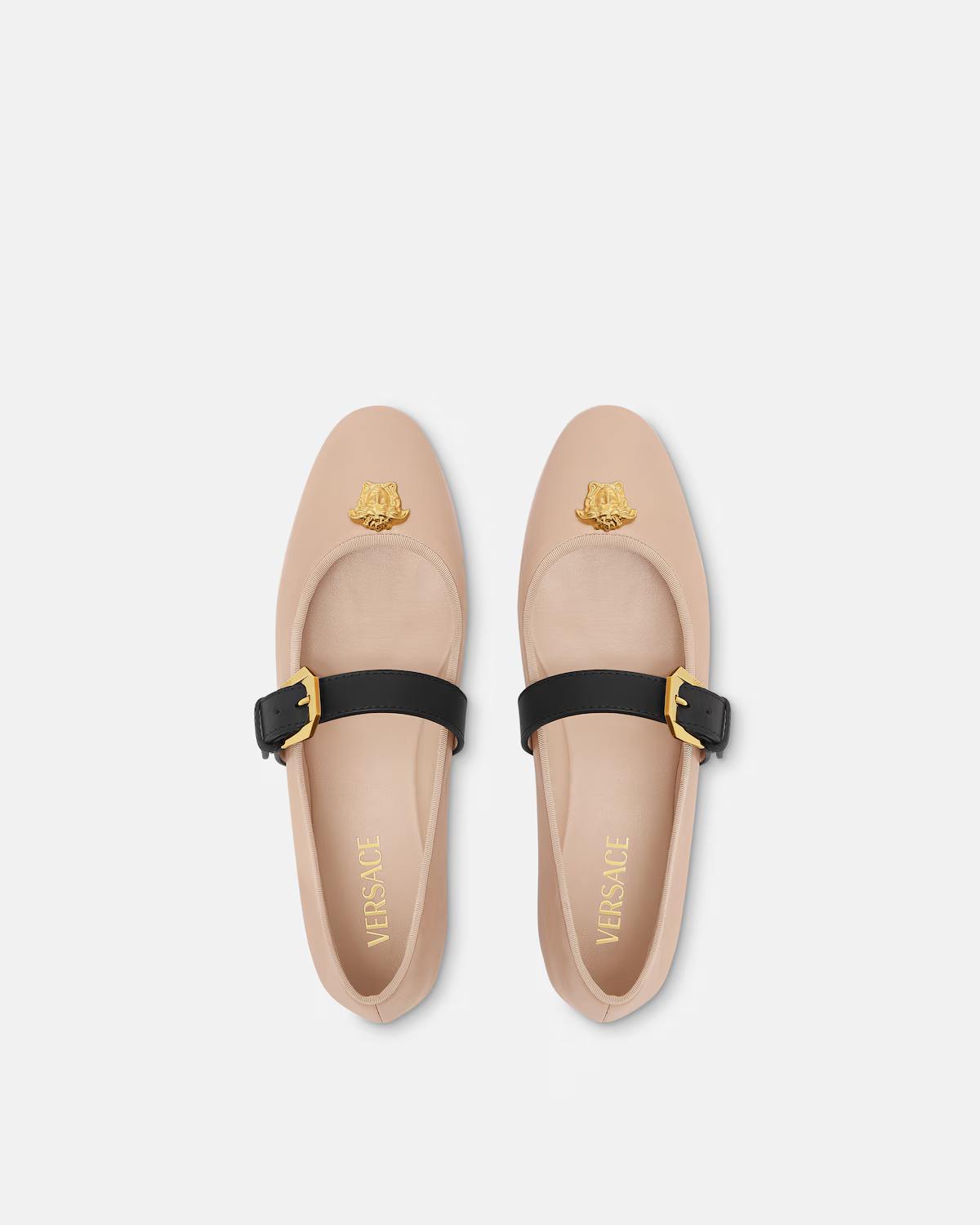 La Medusa Nappa Ballerinas