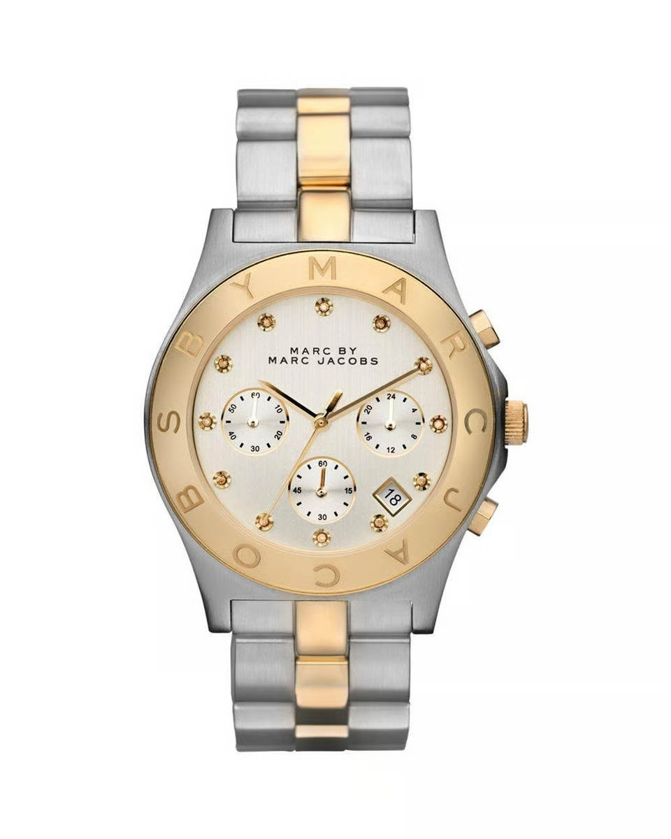 MARC JACOBS
Stylish Marc Jacobs MBM3177 Women's Watch - Two-Tone Stainless Steel