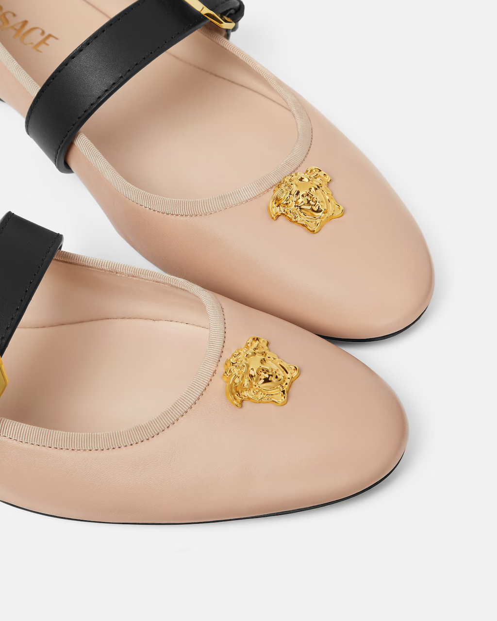 La Medusa Nappa Ballerinas