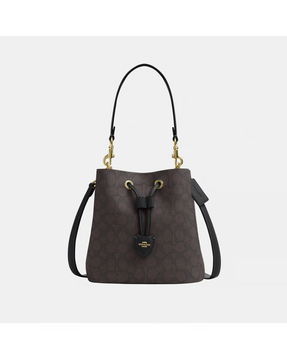 COACH
Rowan Bucket Bag in Signature Canvas