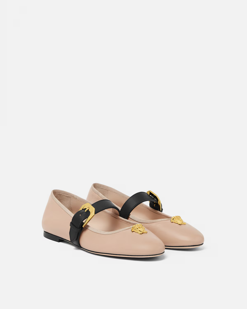 La Medusa Nappa Ballerinas