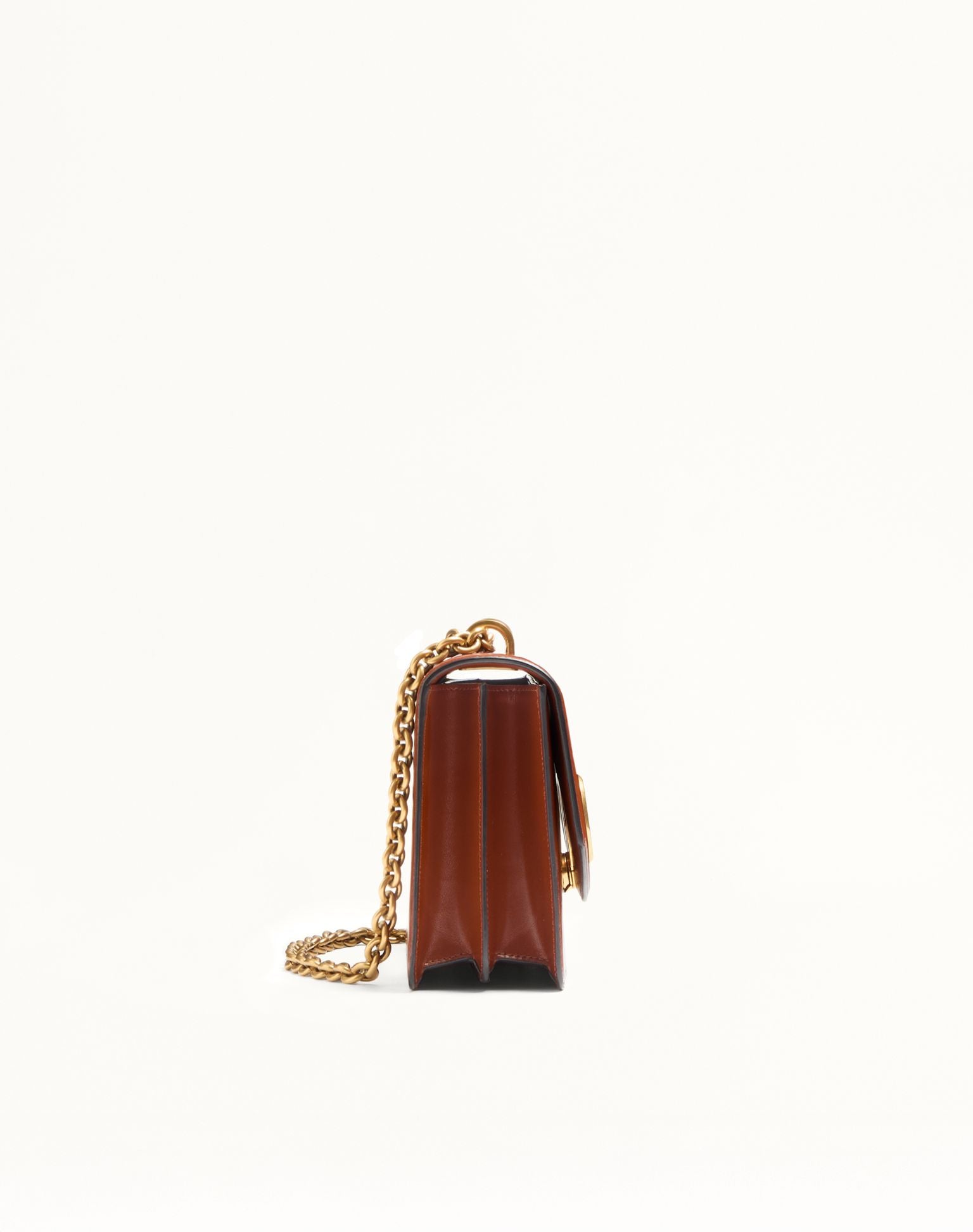 Valentino Garavani Vain Shoulder Bag In Shiny Calfskin