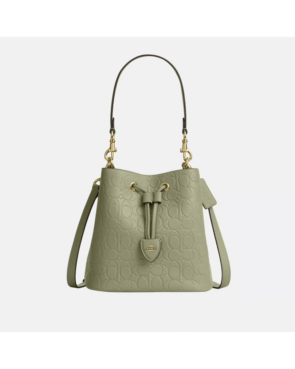 COACH
Rowan Bucket Bag In Signature Leather
