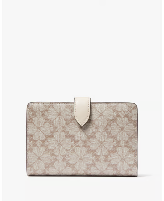 KATE SPADE
Spade Flower Spade Flower Pvc Medium Compact Bifold Wallet