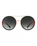 GUCCI
Gucci Sunglasses GG0061S 003 Gold Green and Red Green Gradient