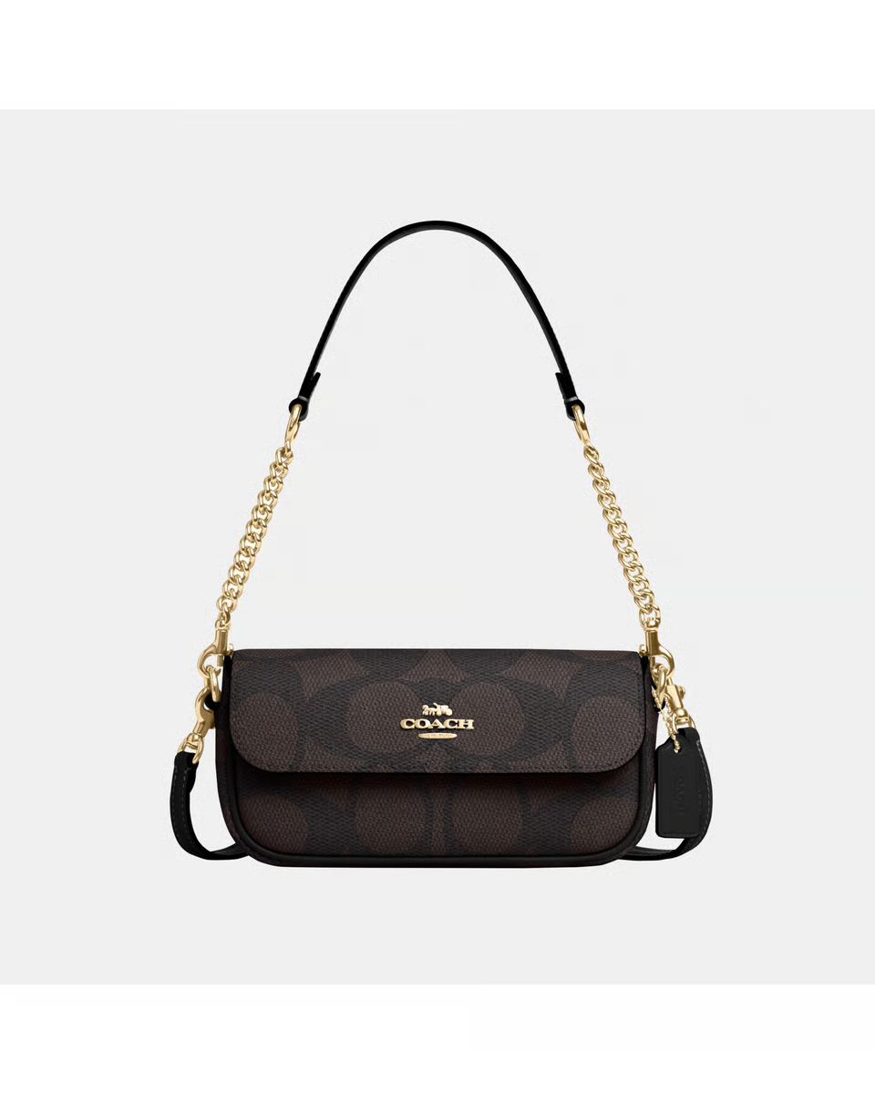 COACH
Hailey Flap Bag in Maxi Signature Canvas