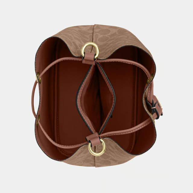 COACH
Rowan Bucket Bag in Signature Canvas