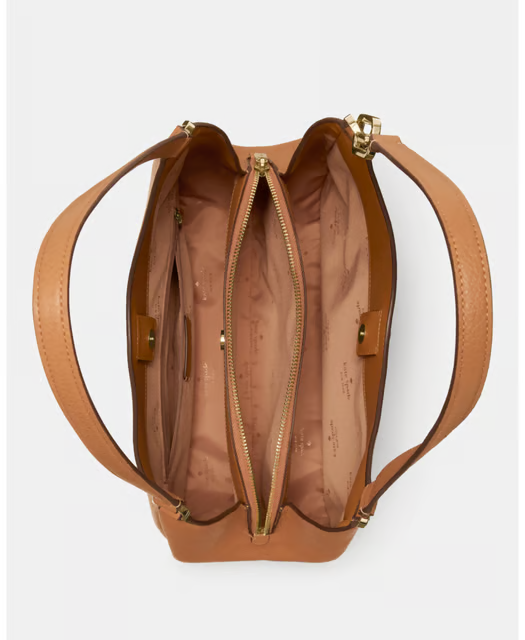 KATE SPADE
Kayla Pebbled Leather Large Triple Compartment Shoulder Bag