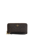 COACH
Long Zip Around Wallet in Signature Canvas