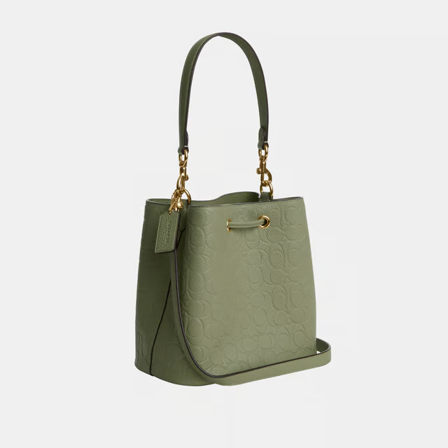 COACH
Rowan Bucket Bag In Signature Leather