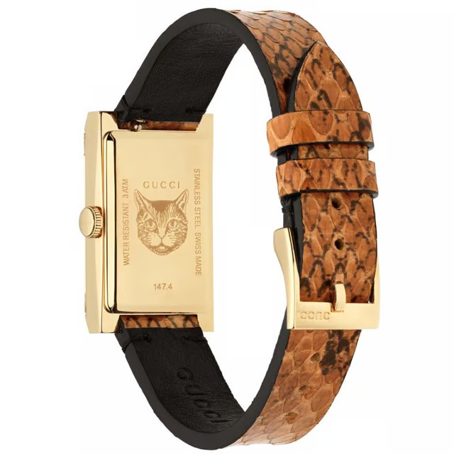 GUCCI
Gucci YA147402 G-Frame Ladies Stylish Watch