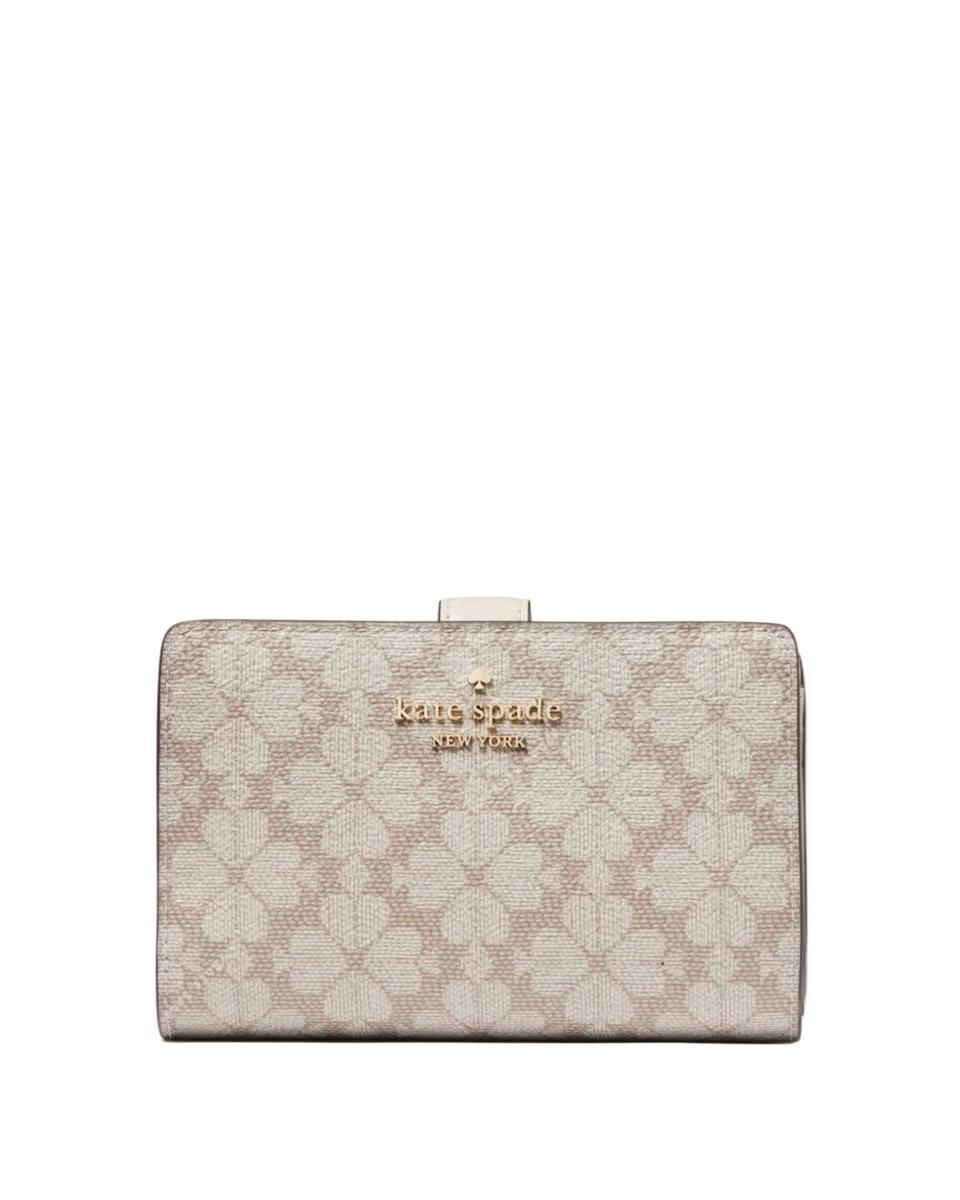 KATE SPADE
Spade Flower Spade Flower Pvc Medium Compact Bifold Wallet