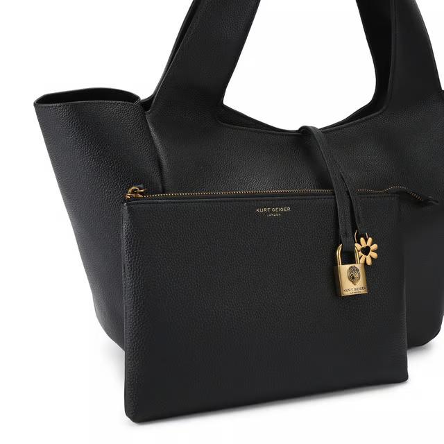 KURT GEIGER LONDON
Kurt Geiger London Leather Carnaby Lg Winged Tote Bag