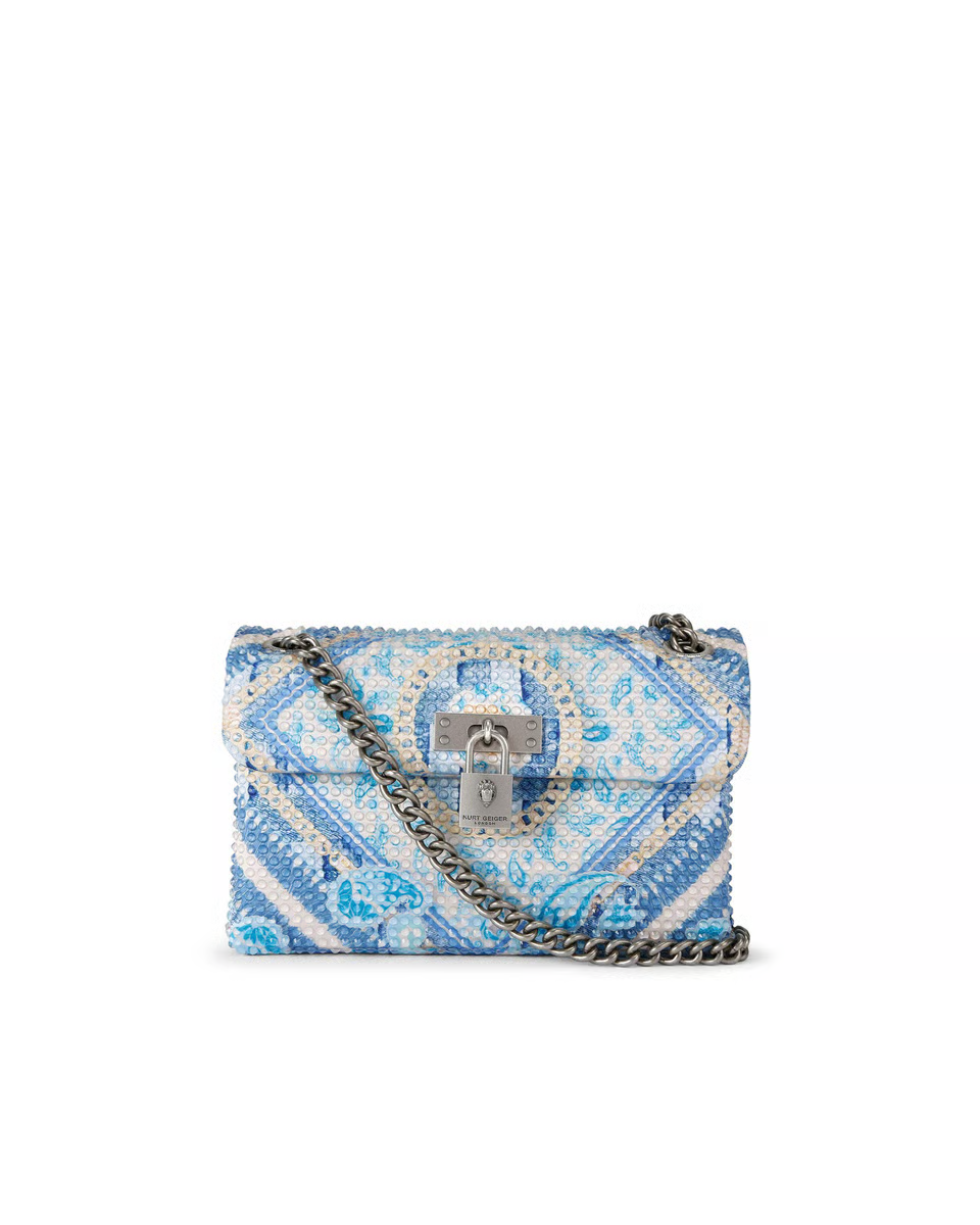 KURT GEIGER LONDON
Kurt Geiger London Fabric Mini Brixton Bag