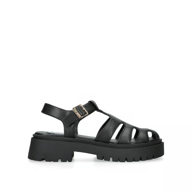 STEVE MADDEN
Leather Minsk Black Sandals