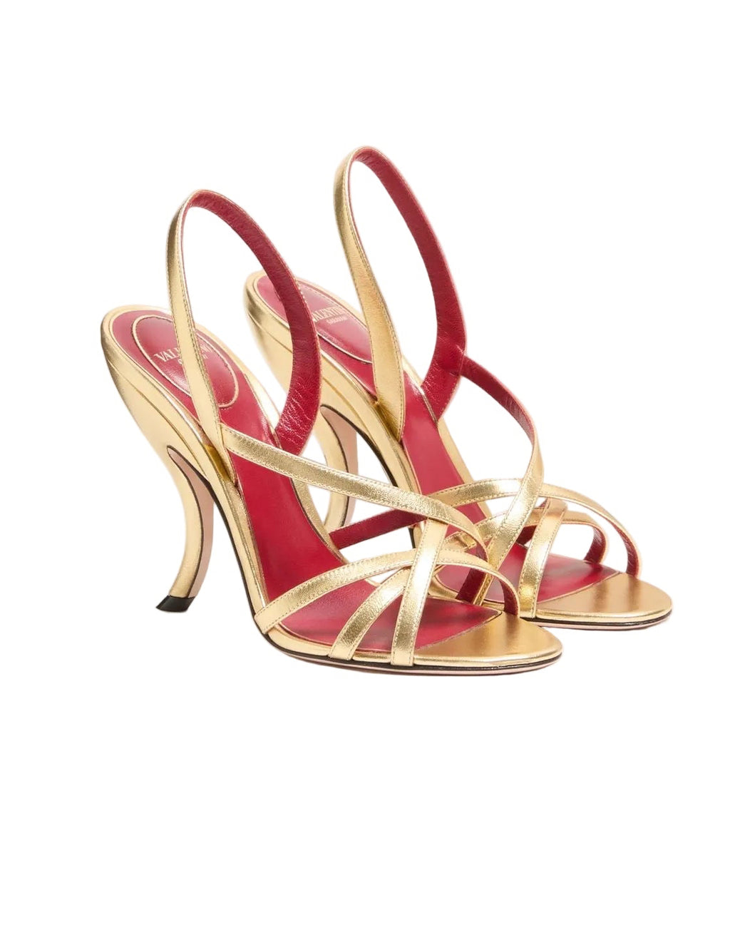 Fetishique Sandal In Laminated Nappa 105Mm