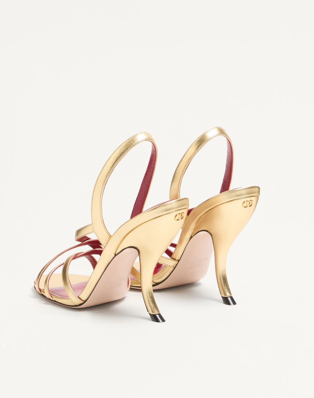 Fetishique Sandal In Laminated Nappa 105Mm