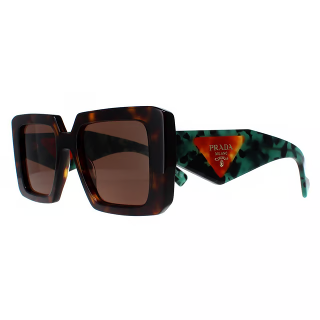 PRADA
Prada Square Womens Tortoise Dark Brown PR23YS